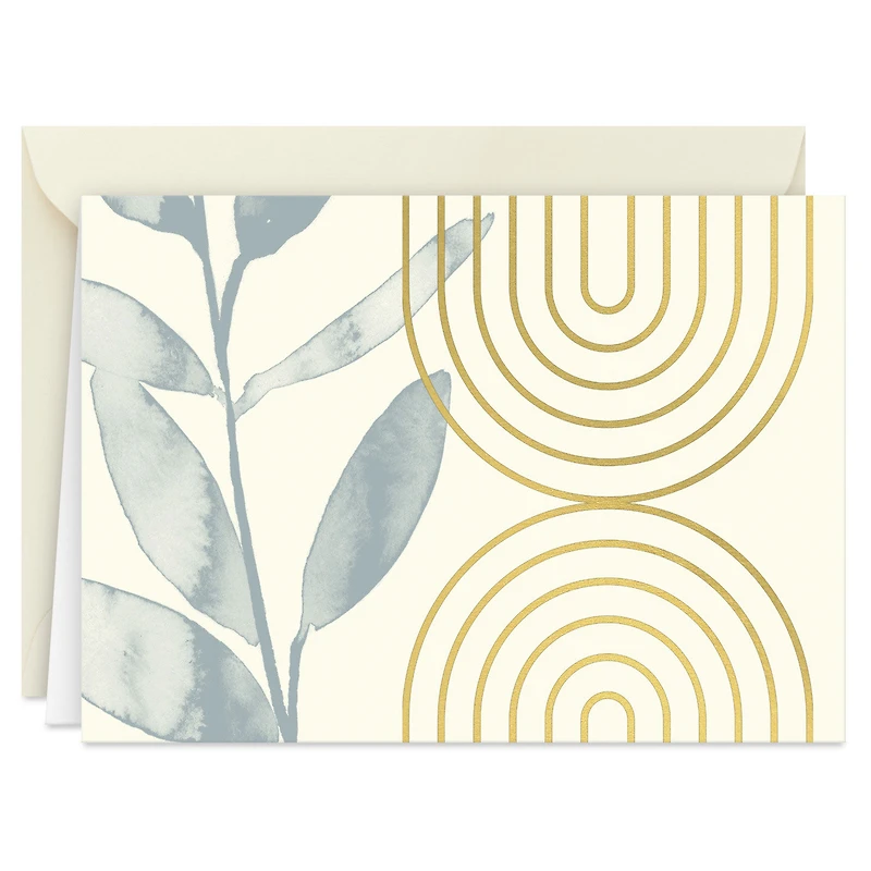 Arches and Eucalyptus Blank Notes, Pack of 10 for only USD 10.49 | Hallmark