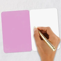 Black-and-White Butterfly and Pink Flowers Blank Card for only USD 2.99 | Hallmark
