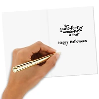 Purr-fectly Wonderful Black Cat Halloween Cards, Pack of 6 for only USD 5.99 | Hallmark