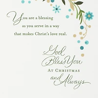 God Bless You As You Serve the Lord Religious Christmas Card for only USD 5.59 | Hallmark
