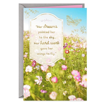 Her Hard Work Gave Her Wings Graduation Card for Her for only USD 2.00 | Hallmark