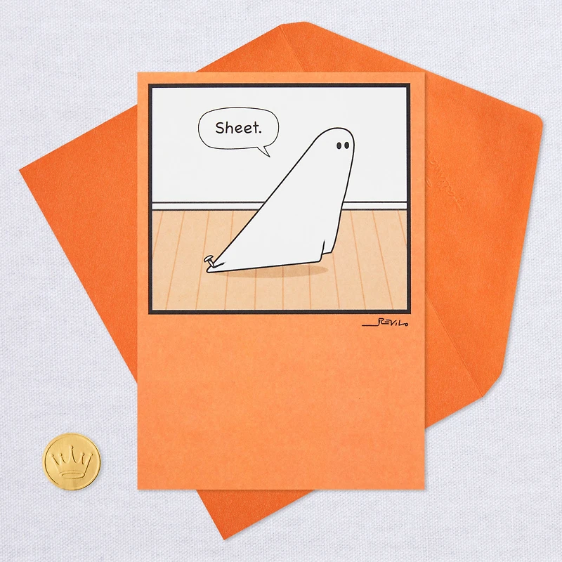 Holy Sheet Ghost Funny Halloween Card for only USD 3.49 | Hallmark