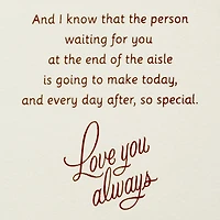 I Hope It's All You Dreamed Of and More Wedding Card for Daughter for only USD 6.59 | Hallmark