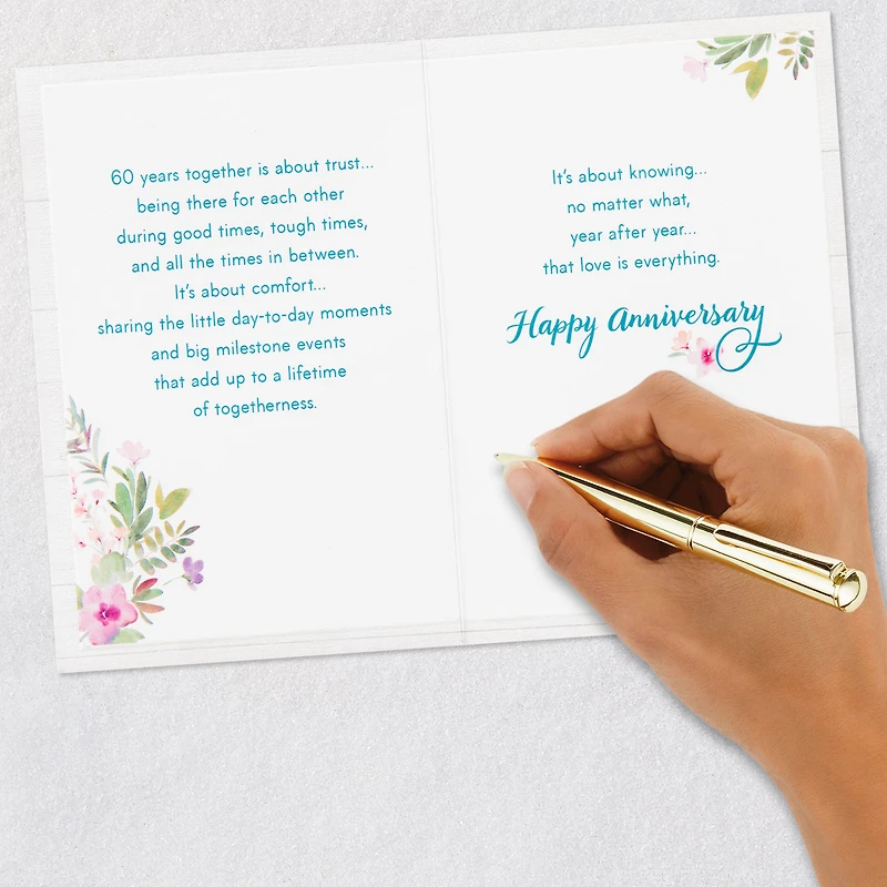 Love Is Everything 60th Anniversary Card for only USD 5.59 | Hallmark