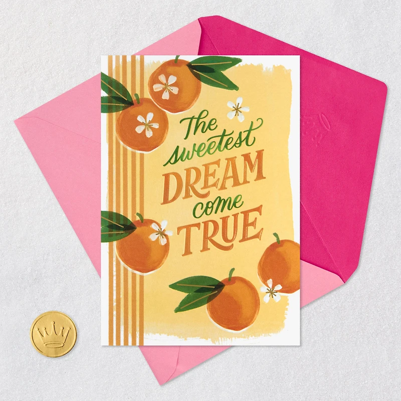 The Sweetest Dream Come True New Baby Girl Card for only USD 4.59 | Hallmark