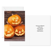 Jack-o'-Lantern Trio Halloween Cards, Pack of 6 for only USD 5.99 | Hallmark
