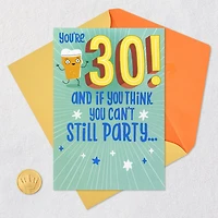 In Roman Numerals, It’s XXX 30th Pop-Up Birthday Card for only USD 4.59 | Hallmark