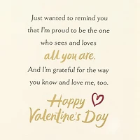 Proud and Grateful for All You Are Valentine's Day Card for Husband for only USD 7.99 | Hallmark