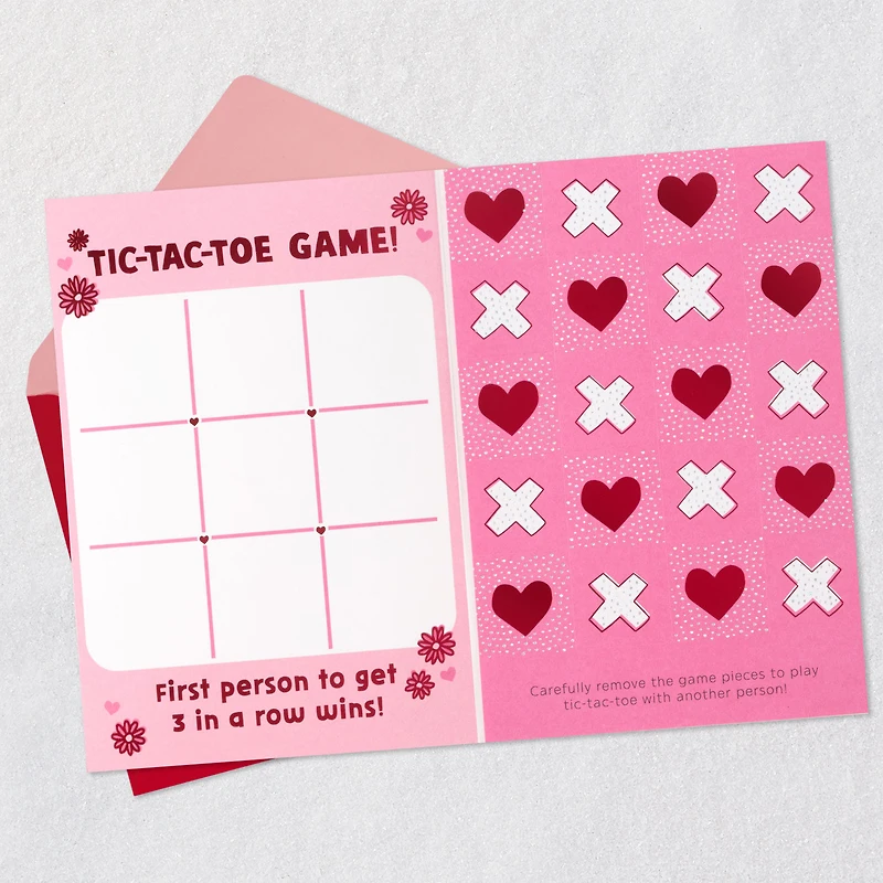 Loving You Is Super Easy Valentine's Day Card for Granddaughter With Tic-Tac-Toe Game for only USD 5.99 | Hallmark