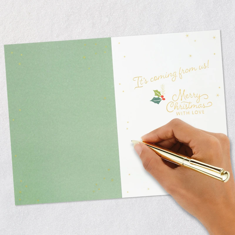 A Little Extra Love Christmas Card From Us for only USD 4.59 | Hallmark