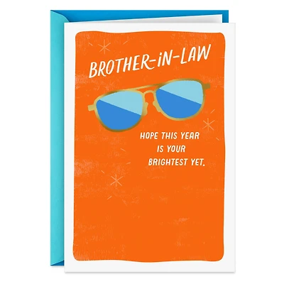 Brightest Year Yet Birthday Card for Brother-in-Law for only USD 3.99 | Hallmark