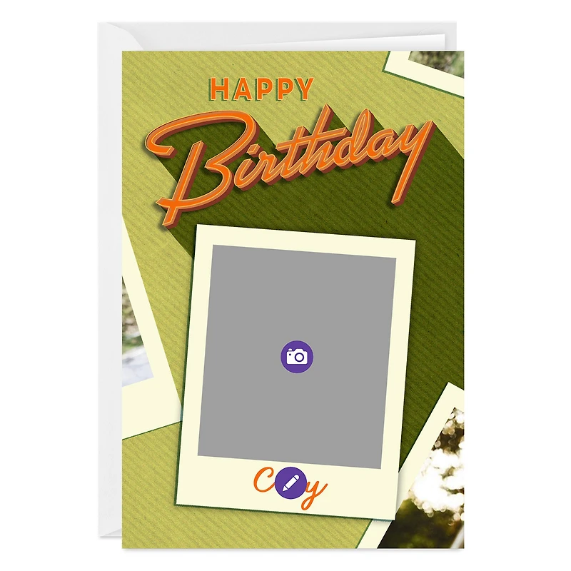 Retro Lettering Custom Birthday Card for only USD 4.99 | Hallmark