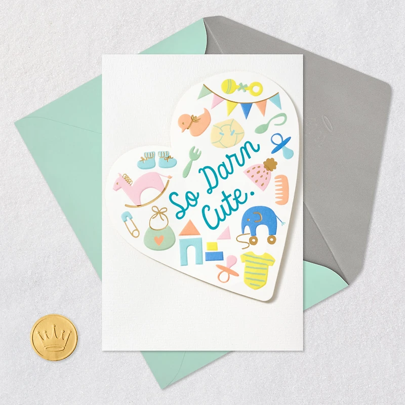So Darn Cute New Baby Card for only USD 6.59 | Hallmark
