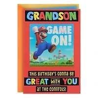 Nintendo Super Mario™ Game On! Lenticular Birthday Card for Kids for only USD 6.99 | Hallmark