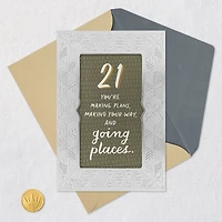 You’re Going Places 21st Birthday Card for only USD 5.99 | Hallmark