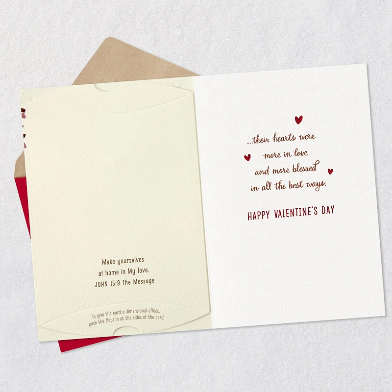 We're Blessed in Love Religious Pop-Up Valentine's Day Card for only USD 6.99 | Hallmark