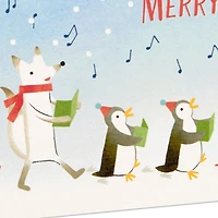 Penguin and Polar Bear Carolers Pop-Up Christmas Card for only USD 6.99 | Hallmark
