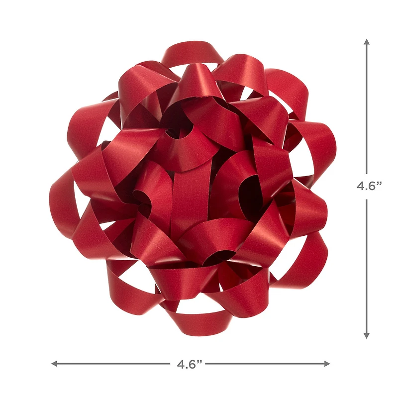 4.6" Bright Red Paper Gift Bow for only USD 1.99 | Hallmark
