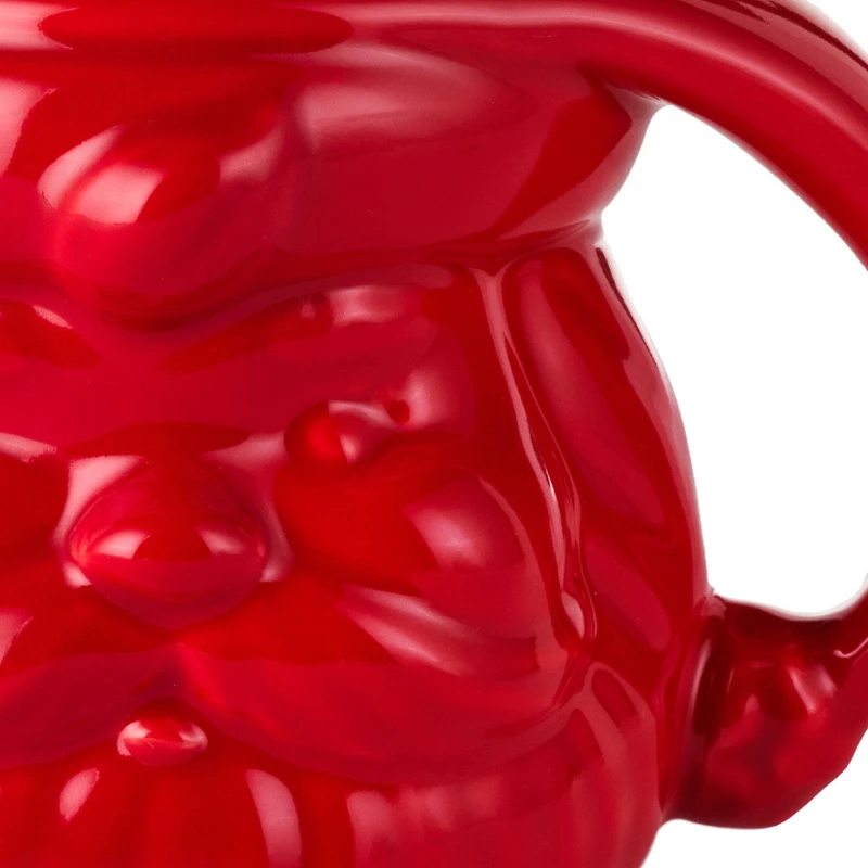 Red Sculpted Santa Mug, 8 oz. for only USD 16.99 | Hallmark