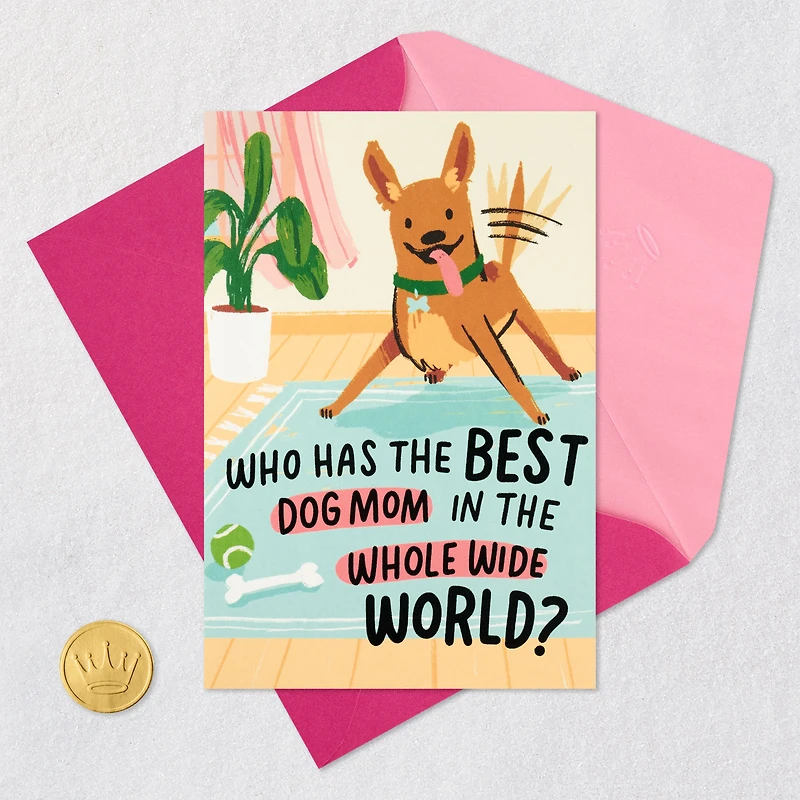 You're the Best Funny Pop-Up Mother's Day Card From the Dog for only USD 4.99 | Hallmark