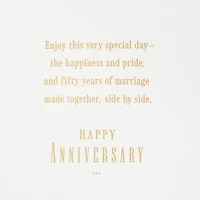 Happiness and Pride, Side by Side 50th Anniversary Card for only USD 6.59 | Hallmark