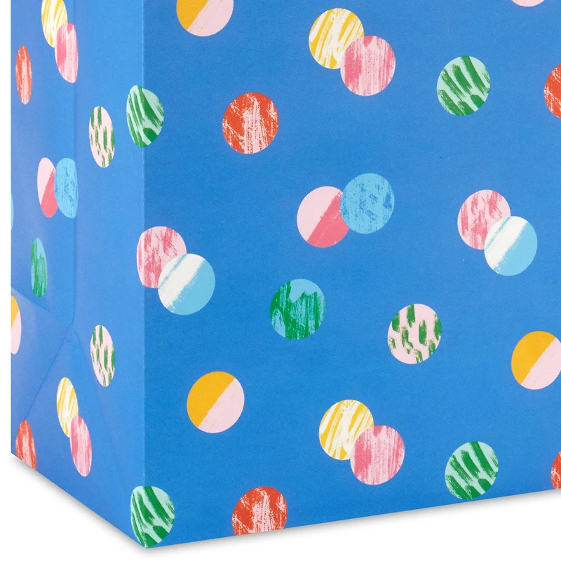 15.5" Playful Dots on Blue Extra-Large Gift Bag for only USD 4.99 | Hallmark