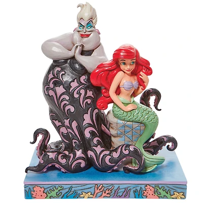 Jim Shore Disney Ariel and Ursula Figurine, 9.5" for only USD 99.99 | Hallmark