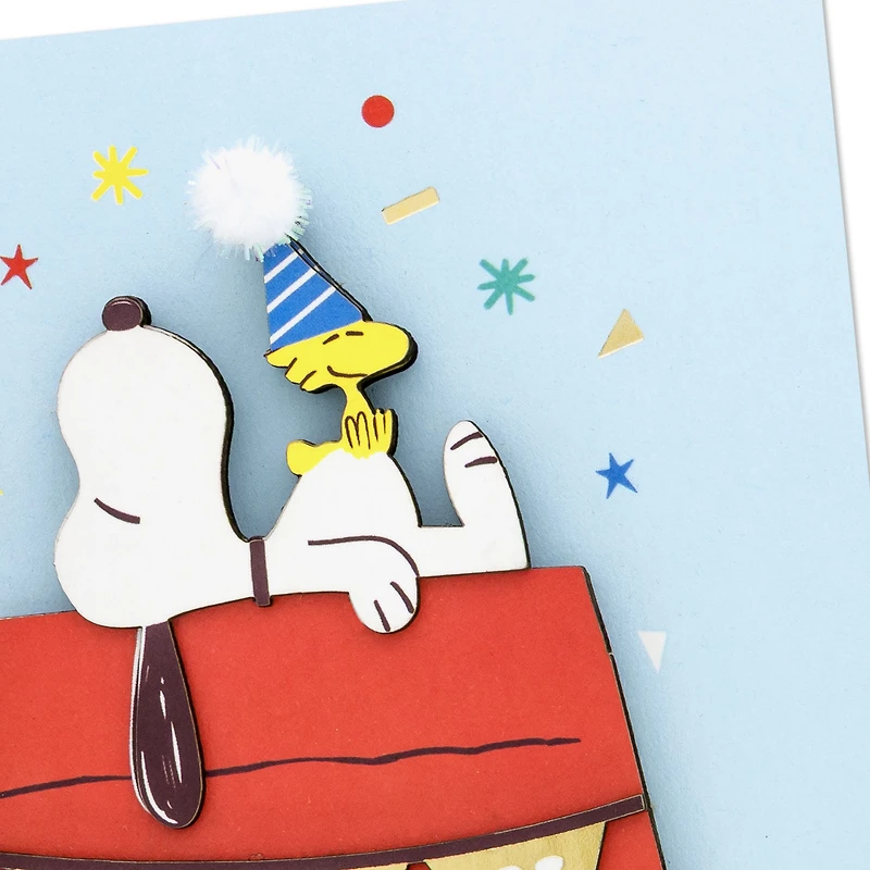 Peanuts® Snoopy Laid-Back Day for a Much Loved Son Birthday Card for only USD 6.99 | Hallmark