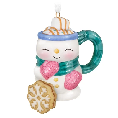 Cup of Cozy Porcelain Ornament for only USD 27.99 | Hallmark