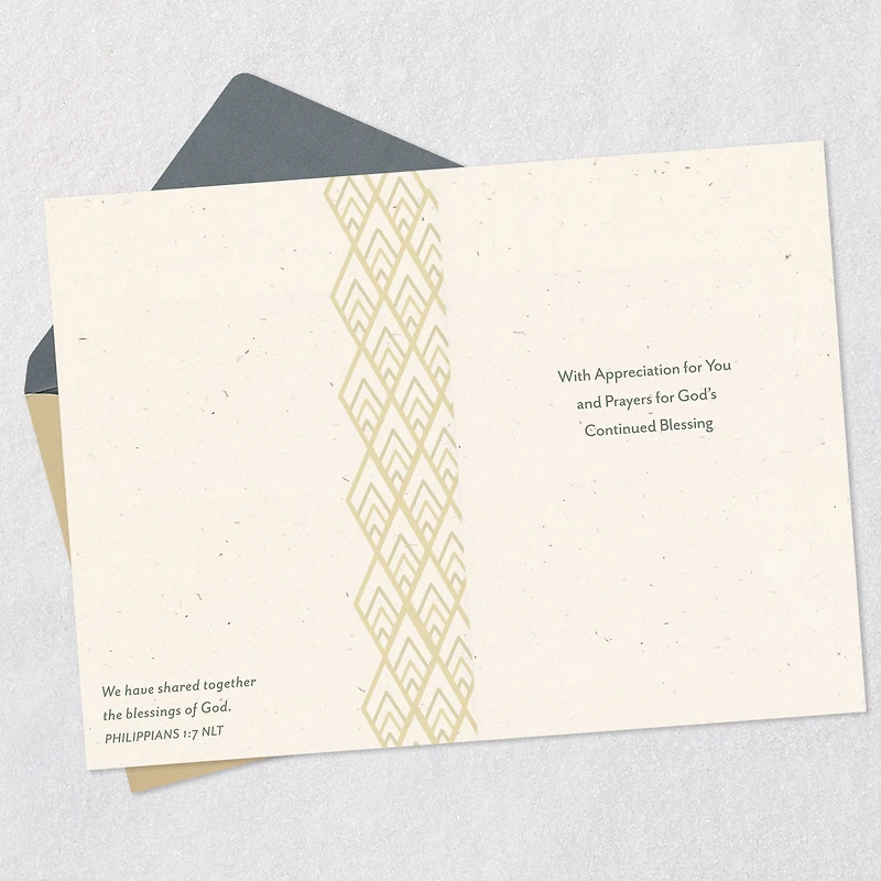 God Blessed Us Religious Clergy Appreciation Card for Minister and Spouse for only USD 2.99 | Hallmark