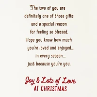 Gifts He's Given to Your Heart Religious Christmas Card for Son and Daughter-in-Law for only USD 5.99 | Hallmark