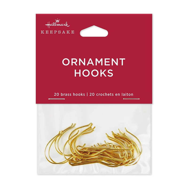 Brass Ornament Hooks, Set of 20 for only USD 4.99 | Hallmark