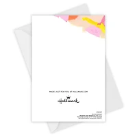 Personalized Snapshots on Pink Watercolor Photo Card for only USD 4.99 | Hallmark