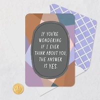 You're Always on My Mind Thinking of You Card for only USD 2.99 | Hallmark