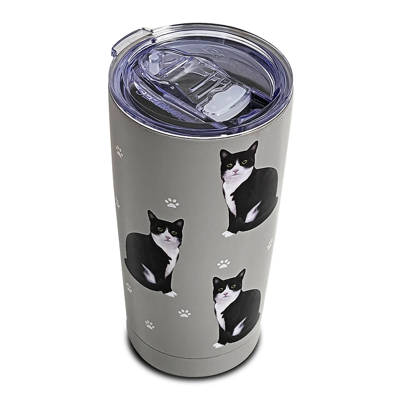 E&S Pets Tuxedo Cat Stainless Steel Tumbler, 20 oz. for only USD 24.99 | Hallmark