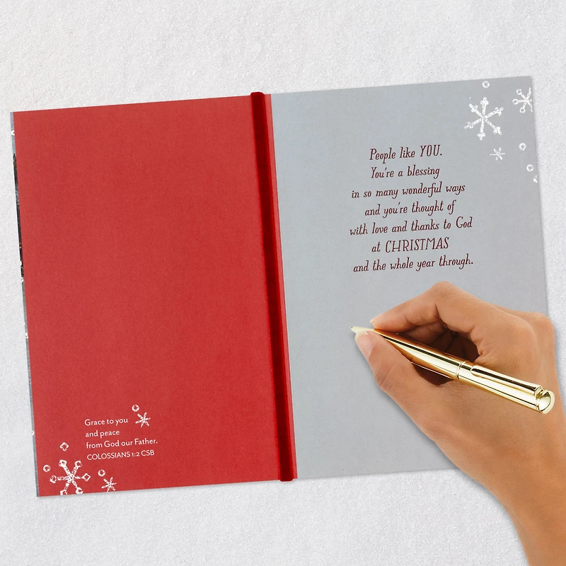 With Love and Thanks to God for You Religious Christmas Card for only USD 4.59 | Hallmark