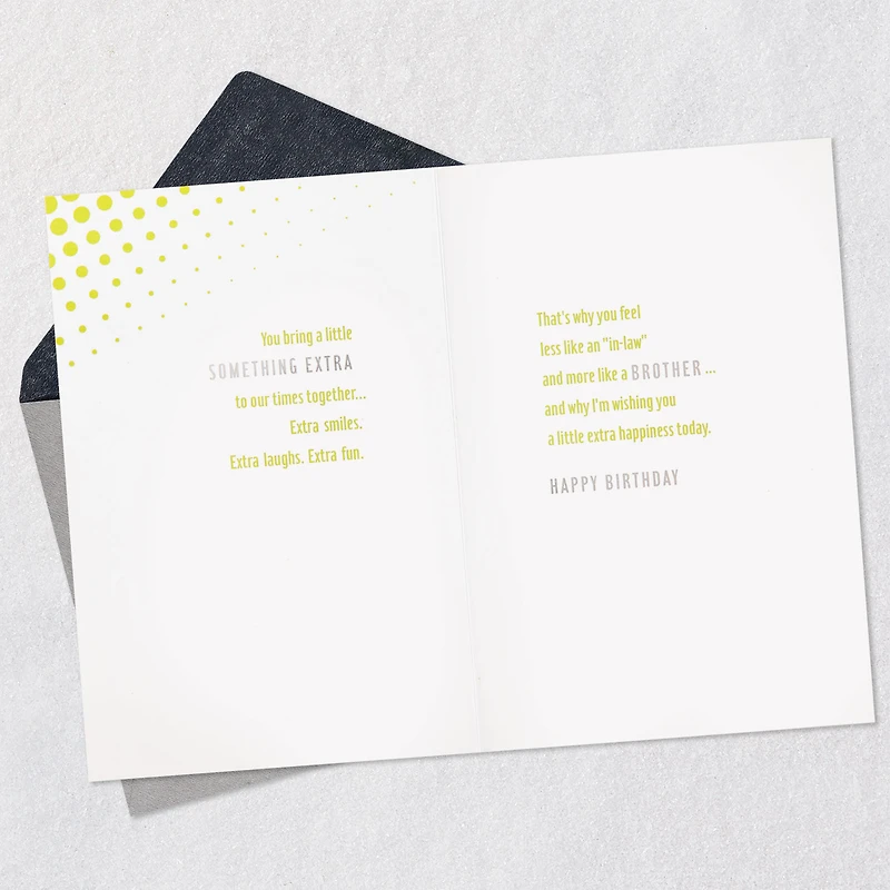 Like a Bonus Brother to Me Birthday Card for Brother-in-Law for only USD 7.59 | Hallmark