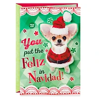 Feliz Navidad Bilingual Funny Musical Christmas Card With Motion for only USD 7.99 | Hallmark