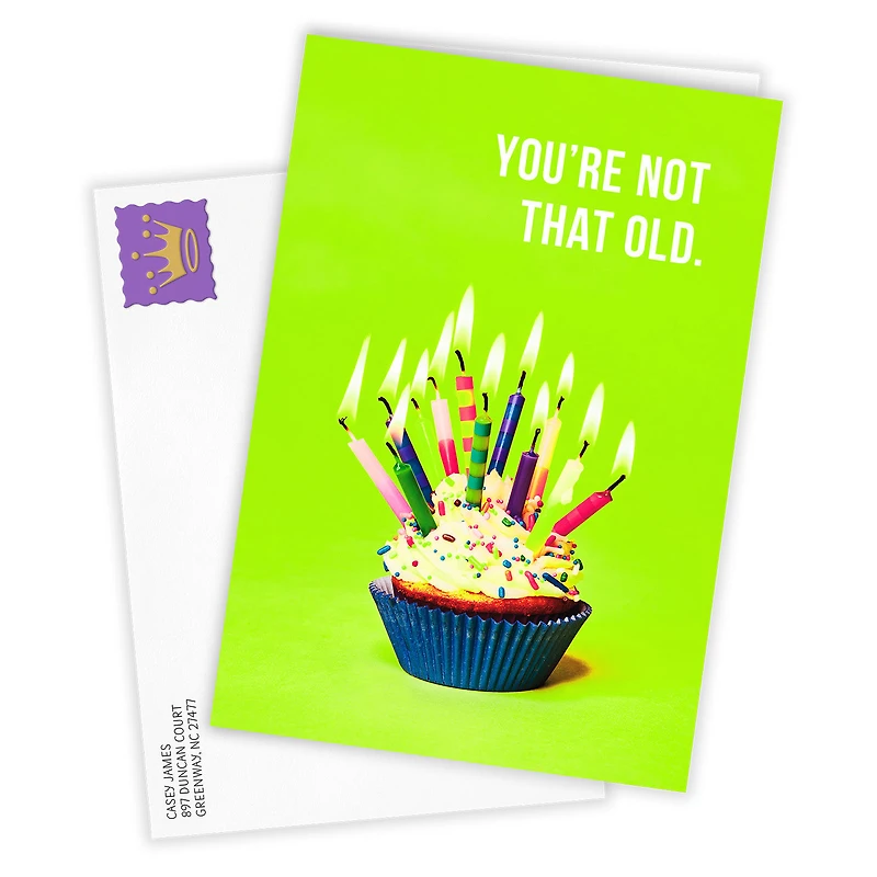 Bigger Cupcake Funny Custom Birthday Card for only USD 4.99 | Hallmark
