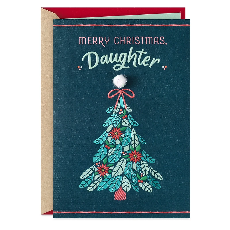 So Lucky to Have You in My Life Christmas Card for Daughter for only USD 5.99 | Hallmark