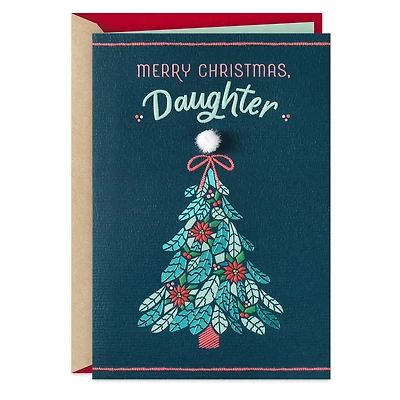 So Lucky to Have You in My Life Christmas Card for Daughter for only USD 5.99 | Hallmark