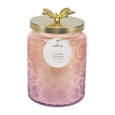 Lavender Rosemary Scented Glass Candle, 18.7 oz. for only USD 29.99 | Hallmark