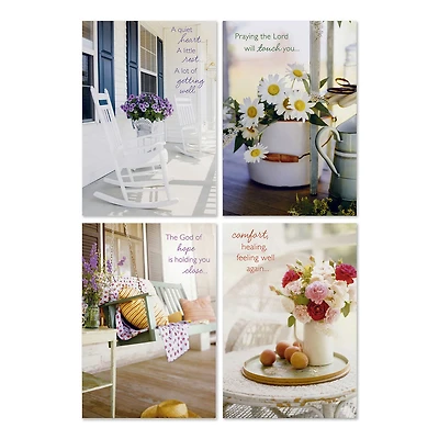 Sunny Days Assorted Religious Get Well Cards, Box of 12 for only USD 8.99 | Hallmark