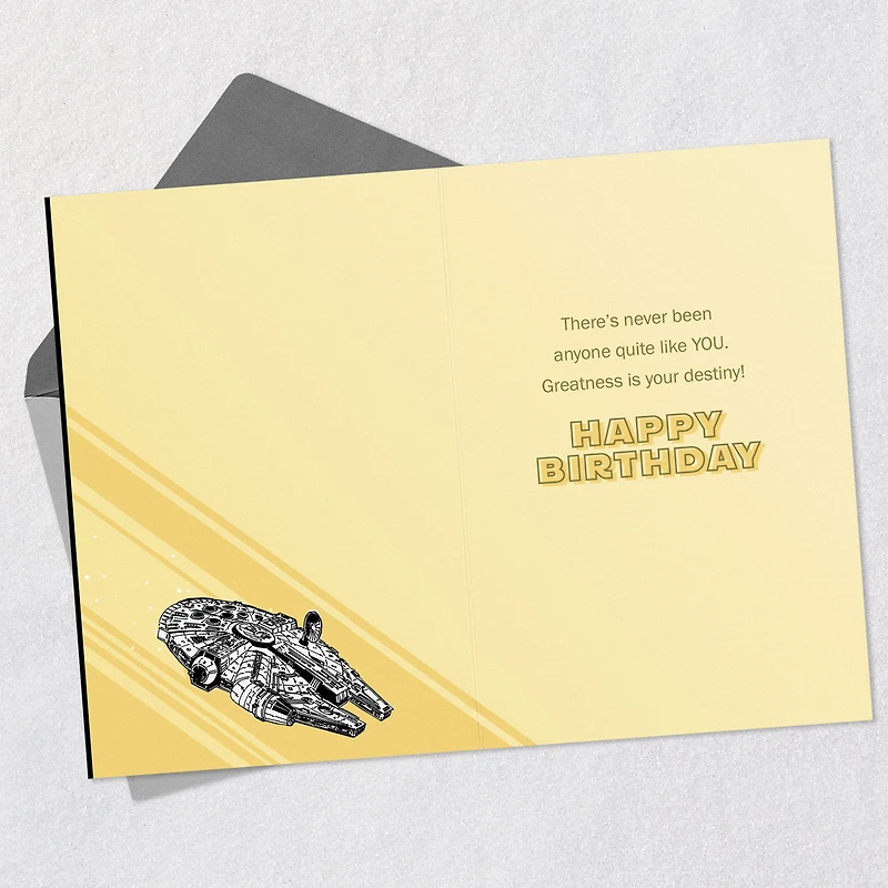 Star Wars™ Millennium Falcon™ Birthday Card for Grandson for only USD 4.59 | Hallmark