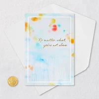 ArtLifting You're Not Alone Encouragement Card for only USD 3.99 | Hallmark