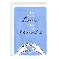 All the Love Custom Thank You Card for only USD 4.99 | Hallmark