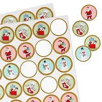 Nostalgic Winter Icons Round Christmas Seals, 2 Sheets for only USD 8.99 | Hallmark