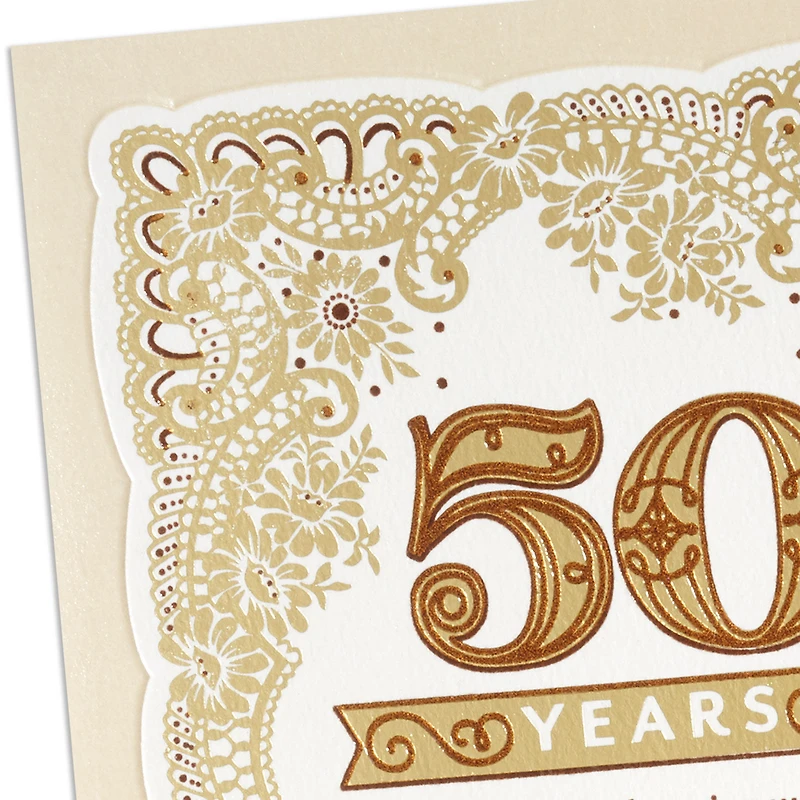 God's Gift of Enduring Love Religious 50th Anniversary Card for Couple for only USD 5.59 | Hallmark