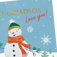 You're Always a Wonderful Reason to Smile Christmas Card for Great-Grandson for only USD 3.99 | Hallmark