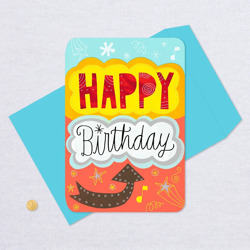 16" Celebrate Jumbo Birthday Card From All for only USD 9.99 | Hallmark